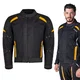 Pánská letní moto bunda W-TEC Tosheck - černo-žlutá