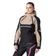 Dámská softshellová moto bunda W-TEC Annorack Lady - černo-písková - černo-písková