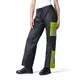 Pláštěnkové moto kalhoty W-TEC Colnari - černá-fluo zelená