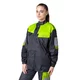 Moto pláštěnka W-TEC Igava - černá-fluo zelená