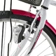 Urban Bike DHS Citadinne 2832 26” – 2016 - White-Black-Pink