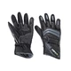 Leather Moto Gloves W-TEC NF-4134 - Black-White - Black-White