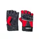 Skórzane rękawice motocyklowe W-TEC Reubal NF-4190 - Czarno-czerwony - Czarno-czerwony
