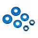 Bushing Washers - Blue - Blue