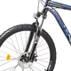 Nowoczesny Rower górski z amortyzatorami DHS Origin99 2649 26" - Czarno-niebieski