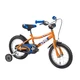 Rower dla dzieci Kid Racer DHS 1401 14" - model 2014 - Niebieski - Pomarańczowy