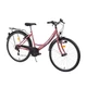 Dámsky trekingový bicykel DHS Kreativ 2614 - model 2014 - ružová