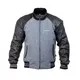 W-TEC Janchee NF-2718 Herren Motorradjacke - schwarz-grau