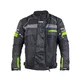 Men’s Moto Jacket W-TEC Meltsch - Neon Green-Black