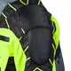 Moto jakna W-TEC Astair - črno-siva-zelena