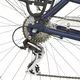 Stadt-Elektrofahrrad Devron Wellington 28024 - blau-schwarz