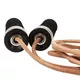 Leather Skipping Rope with Bearings Rolamento