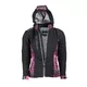Dámska softshell moto bunda W-TEC NF-2781 - 2. akosť - čierno-ružová