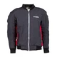 Men’s Softshell Moto Jacket W-TEC Langon - Black-Khaki - Black-Red
