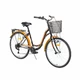 Mestský bicykel DHS Citadinne 2834 28" - model 2015 - čierno-oranžová