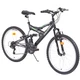Detský bicykel DHS Kreativ 2441 24"- model 2013 - čierna