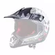 Replacement Peak for W-TEC V310 Helmet - Ghost Dot - Black Skull