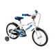 Children bike DHS 1601 Kid Racer 16" - model 2015 - Orange - White-Blue