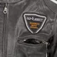 Men's Leather Motorcycle Jacket W-TEC Antique Cracker - 5XL