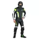Męska skórzana kurtka motocyklowa W-TEC Velocity - OUTLET - Czarny-fluo