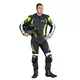 Męska skórzana kurtka motocyklowa W-TEC Velocity - OUTLET - Czarny-fluo