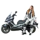 Women’s Moto Jacket W-TEC Ventex Lady - Dolphin Grey