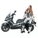 Damska kurtka motocyklowa wodoodporna W-TEC Ventex Lady - Szary