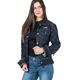 Damskie jeansowe spodnie motocyklowe W-TEC Lustipa - OUTLET - Niebieski