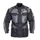 Men’s Moto Jacket W-TEC Burdys GS-1613 - WXL - Black-Grey