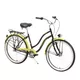 Lady's city bike DHS Cruiser 2602A 26" - model 2014 - Black