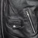 Leather Motorcycle Jacket W-TEC Perfectis - Black