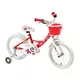 Children bike DHS 1602 Miss Sixteen 16" - model 2014 - Purple - Red