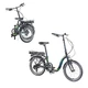 Składany rower elektryczny Devron 20122 20" - model 2017 - Czarny