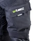 Pánské softshellové moto kalhoty W-TEC Erkalis - černá