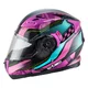 Flip-Up Motorcycle Helmet W-TEC Pezzon Magenta