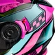 Flip-Up Motorcycle Helmet W-TEC Pezzon Magenta