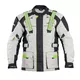 Men’s Long Moto Jacket W-TEC Turaso NF-2215 - Beige-Black-Green