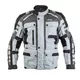 Motorradjacke W-TEC Avontur - grau-schwarz - grau-schwarz