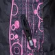 Women’s Moto Jacket W-TEC Calvaria NF-2406 - Black-Pink with Graphics