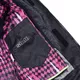 Women’s Moto Jacket W-TEC Calvaria NF-2406 - Black-Pink with Graphics