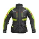 Women’s Motorcycle Jacket W-TEC Ventura Lady - Black-Fluo Yellow