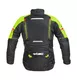 Női motoros kabát W-TEC Ventura Lady - fekete-fluor sárga