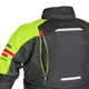 Női motoros kabát W-TEC Ventura Lady - fekete-fluor sárga