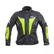 Dámská moto bunda W-TEC Brandon Lady - černá-fluo žlutá