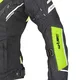 W-TEC Brandon Lady Damen Motorradjacke - schwarz-fluo gelb