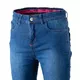 Dámske moto jeansy W-TEC GoralCE - 2. akosť - modrá
