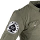 Férfi Aramid-szálas motoros kabát W-TEC Black Heart Hat Skull Jacket - Khaki, XL