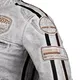 Women’s Leather Motorcycle Jacket W-TEC Sheawen Lady White New - White