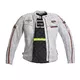 Women’s Leather Motorcycle Jacket W-TEC Sheawen Lady White - XS