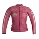 Women’s Leather Motorcycle Jacket W-TEC Sheawen Lady Pink - M - Pink